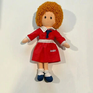 Little Orphan Annie - 15” tall, doll, stuffed, 80s